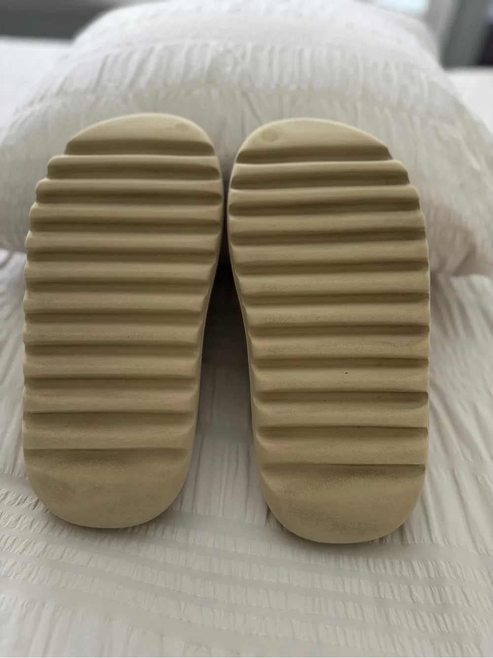 Adidas Yeezy Slides Color: Bone Size: 8